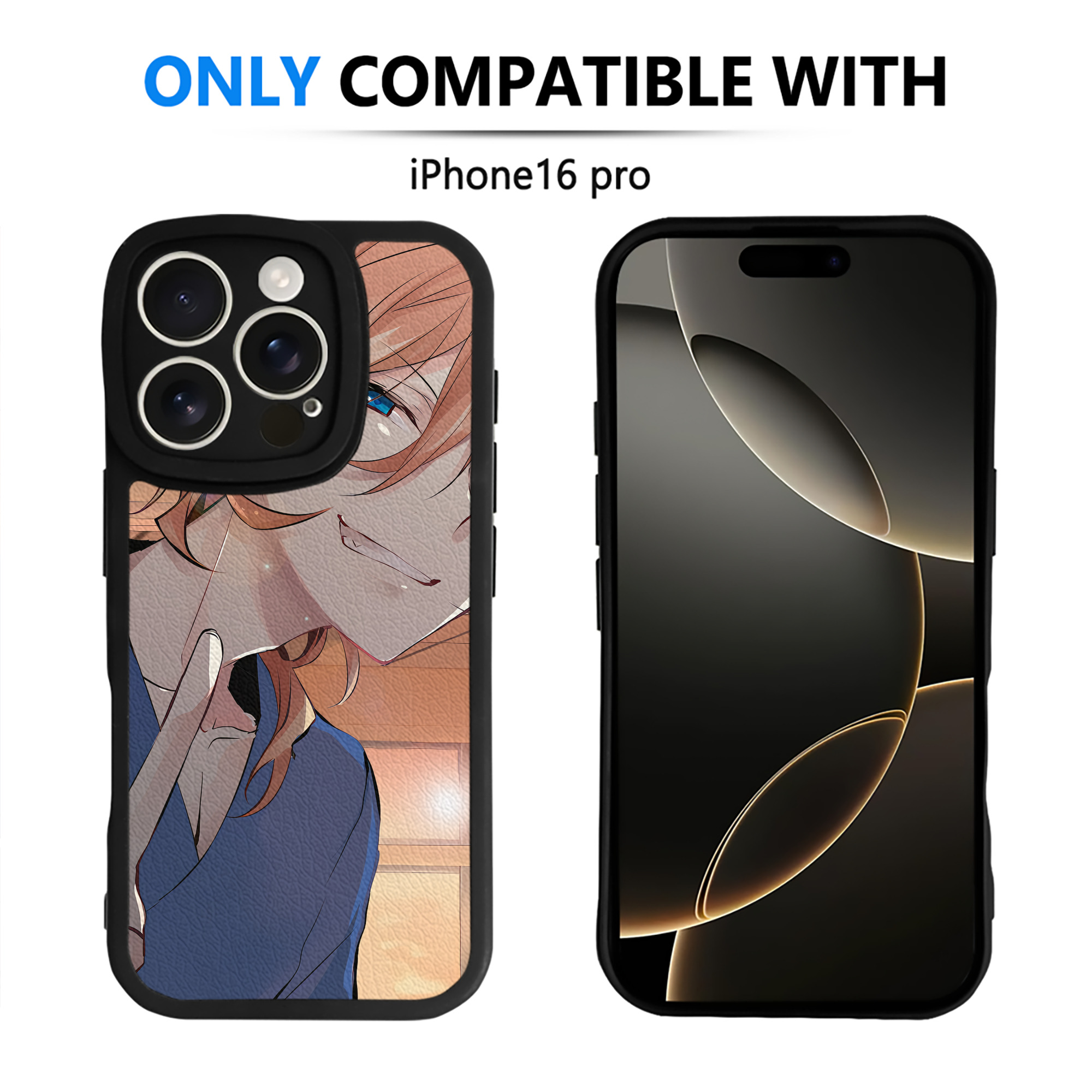 （画像用） 文豪ストレイドッグス Bungo Stray Dogs 【iPhone 16シリーズ対応】シリコンスマホケース（レザー調） 材質：シリコン